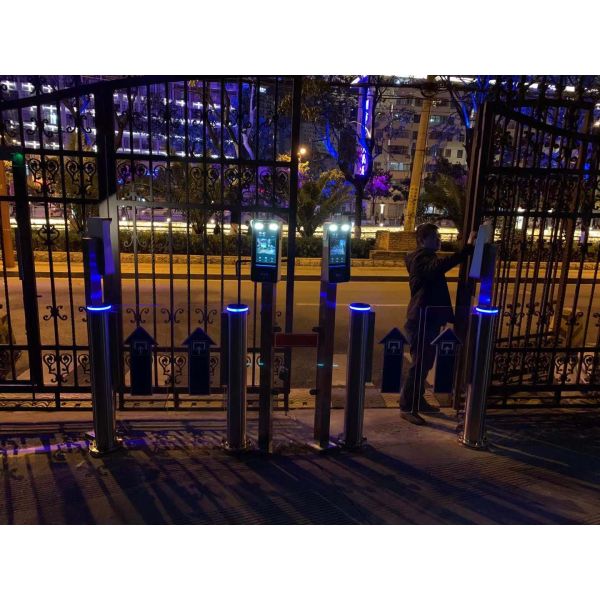Swing Gate Turnstile Servo Control System Fast Operation High Security Turnstiles