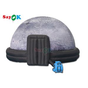 China Craft 5m Diameter Dome Inflatable Planetarium Tent Custom Logo Pattern wholesale