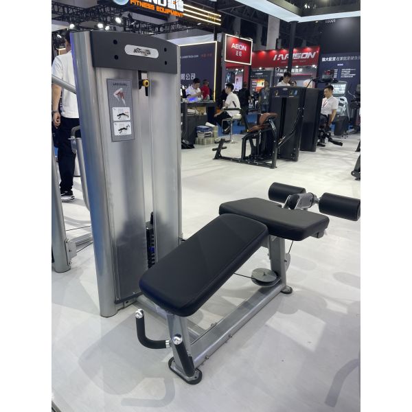 Gym Clubs Steel Bicep Curl Machine Pin Load For Biceps Triceps Training