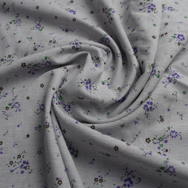 105 gsm 100% Polyester Cotton Fabrics Printed Soft Feeling