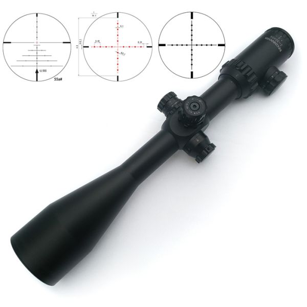 Mil Dot Long Range Scope 3-30x56 SFP Military Illuminated Night Vision For Shooting