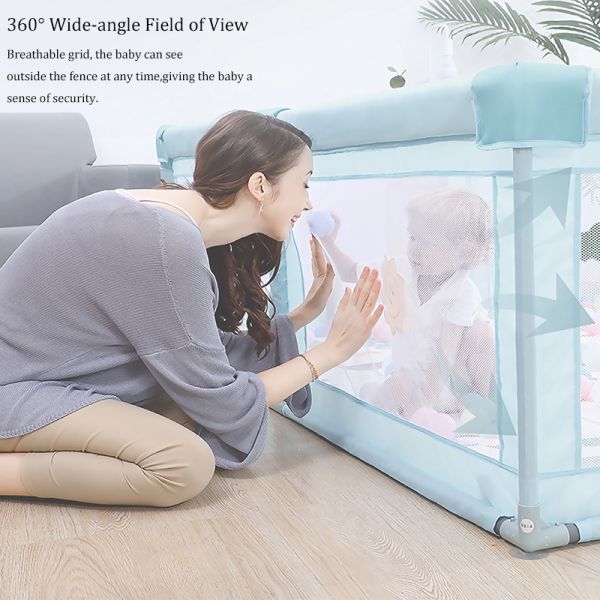 Childproof Indoor Baby Playpen Removable Breathable For Travel