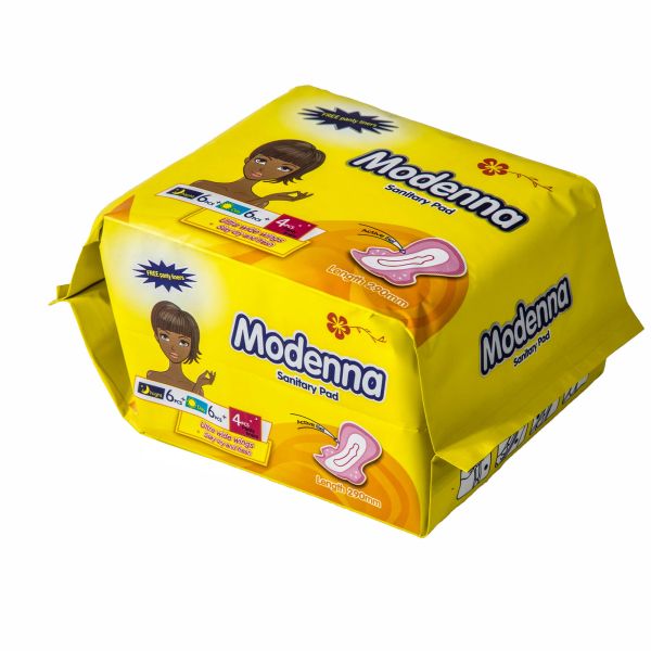 Modenna Women Sanitary Towel Pads Winged Breathable Ultra Thin Feminine Pads