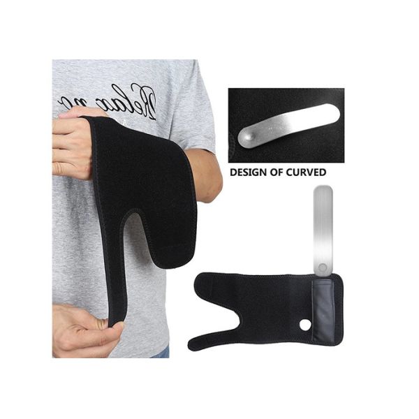 Lightweight Neoprene Wrist Support Brace , Left Hand Wrist Splint For Men / Women