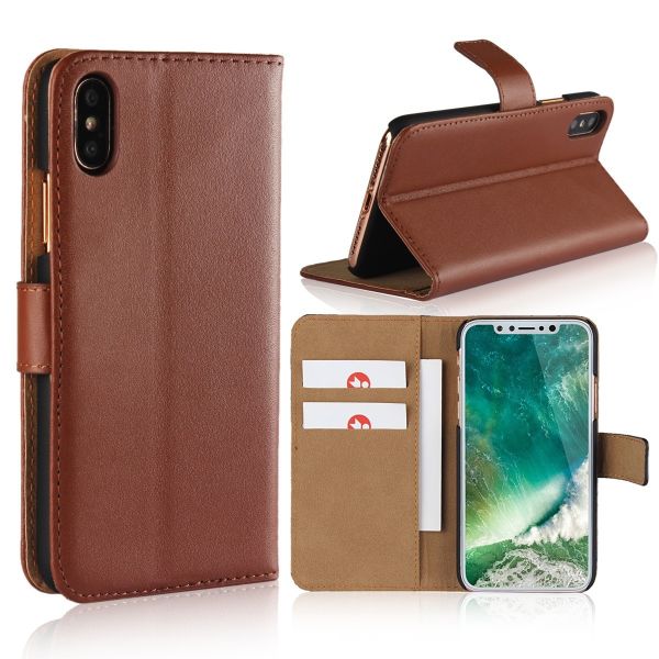 iPhone XS Case, iPhone 8 Wallet Case, Premium PU Leather Flip Cover with Card Slot for iPhone 5/6/7/8/X/XS/XS MAX/XR