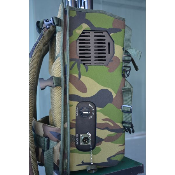 New 6 Channels High Power Backpack Cell Phone Signal Jammer 4G Cell Phone Jammer VIP Protection Military Quality