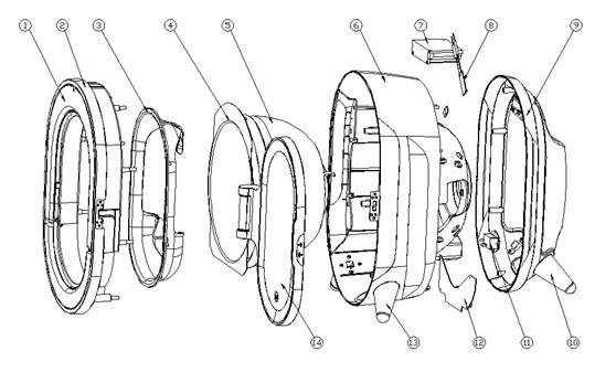 Portable Uv Rgb Pl Skin Analyzer 3d Function For Skin Therapist Doctors