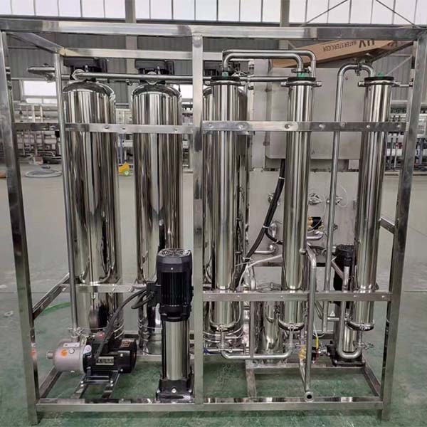 2L/Hour Productivity Integrated Reverse Osmosis Equipment with Double Stage