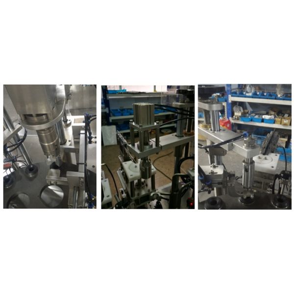 220V Automatic Cosmetic Filling Machine with Bottle Capping System