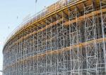 Easy Assemble Ringlock Scaffolding System High Bearing Capacity Automatic