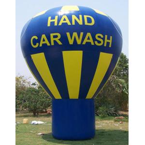 Promotion custom logo printed advertising PVC inflatable ground balloons