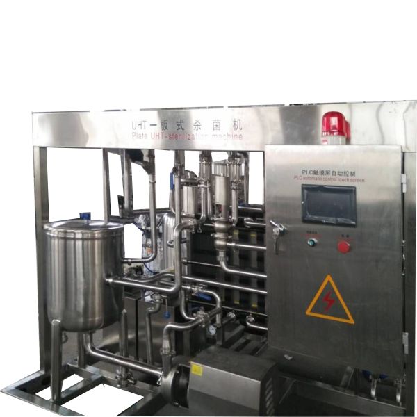 Plate UHT Sterilizer For Fresh Milk,Beverage And Juice 1000 L/H