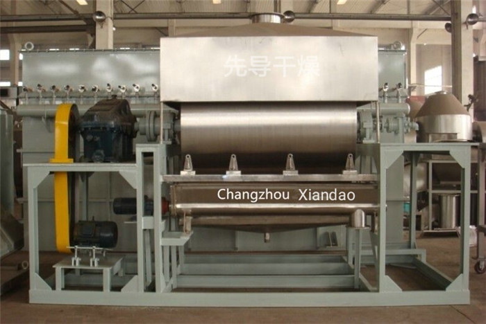 China Large Operation Elasticity 40kg/H Cylinder Conduction Dryer wholesale