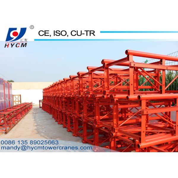 650*650*1508mm Construction Hoist Mast Section with Rack for SC Series Elevator