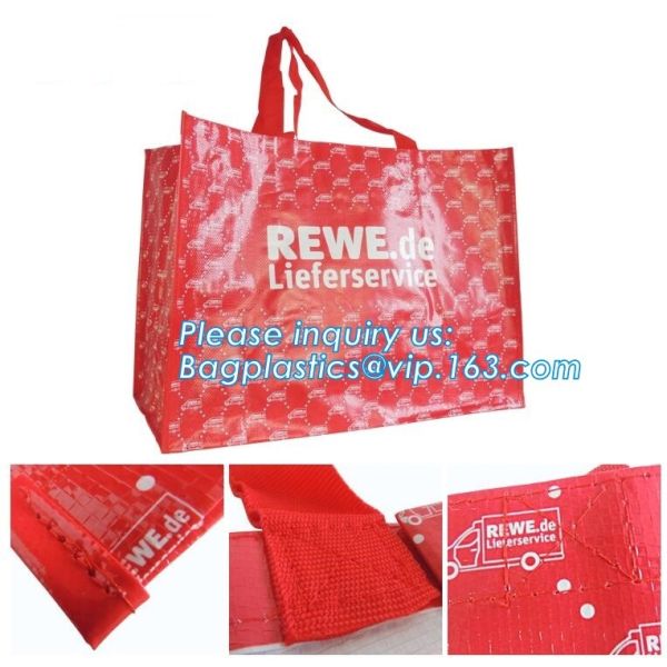 OEM ODM Customized eco friendly pp woven supermarket shopping bag,custom reusable laminated foldable PP pak woven shoppi