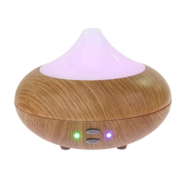 Wood grain ultrasonic humidifier Factory price 210ml aroma diffuser