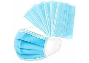 China Sterile Disposable Non Woven Face Mask Earloop Protection Mask For COVID 19 wholesale