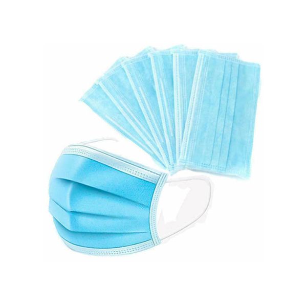 Fluid Resistant Non Woven Face Mask 3d Cropping Protection Medical Mask
