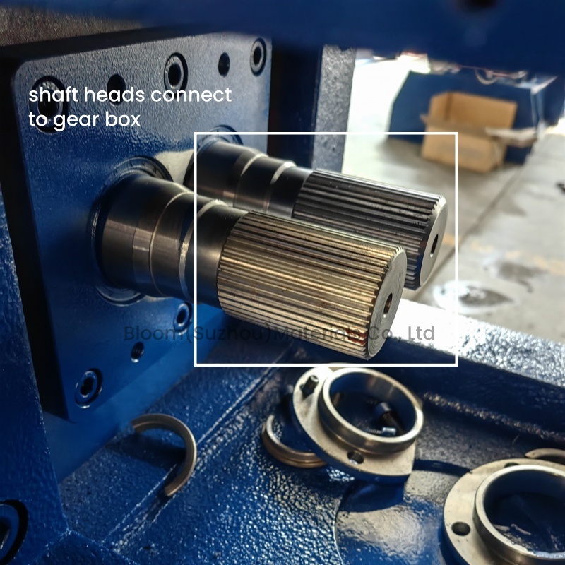 Custom Extruder Shaft for Seamless Integration into Industrial Processes
