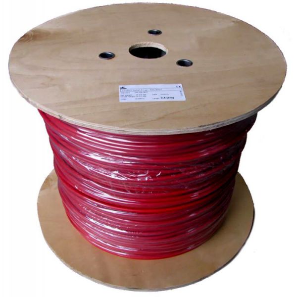 18AWG Shielded Fire Alarm Cable FPLR-CL2R Solid Bare Copper UL Standard