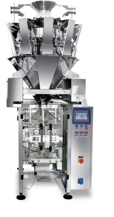 China PLC Auto Weighing Packing Machine Vertical Automatic Granule Filling Machine wholesale