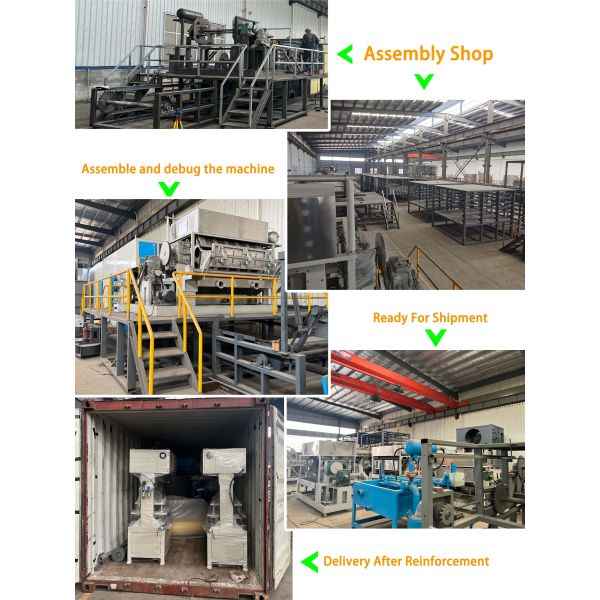 Recyclable Egg Carton Making Machine 30kw Large Output For Paper Box