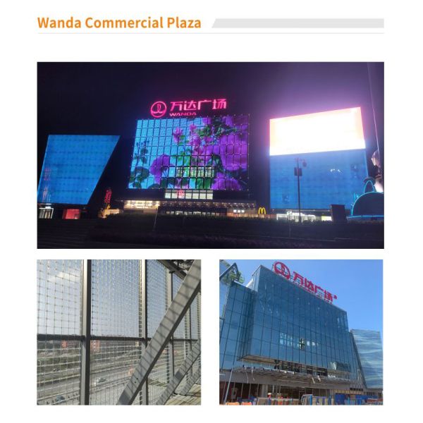 High Definition Waterproof LED Grid Screen with Intelligent RGB LED Technology for Indoor and Outdoor Applications