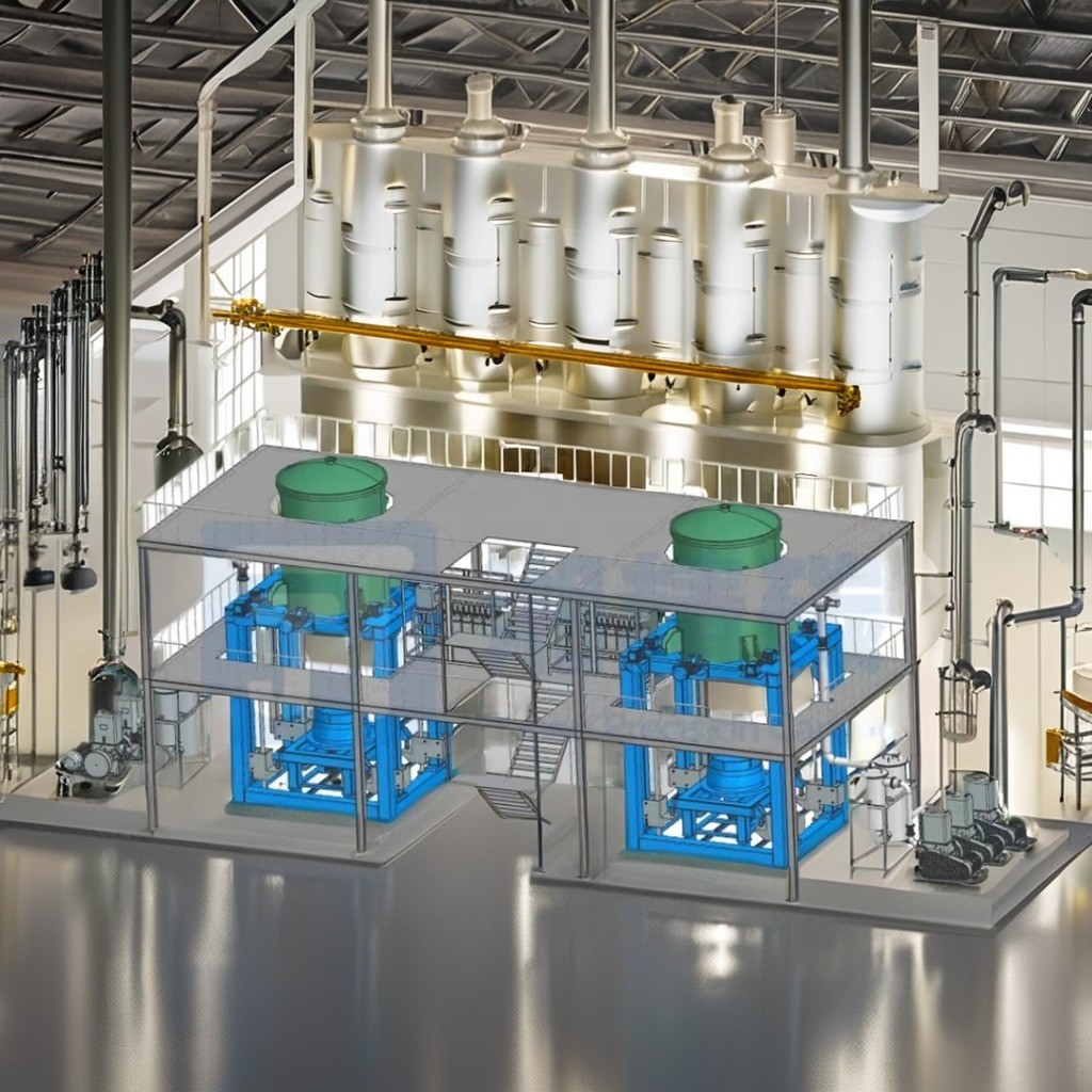 Argon Nitrogen Atmosphere Sintering Infiltrating Siliconizer Heat Treatment