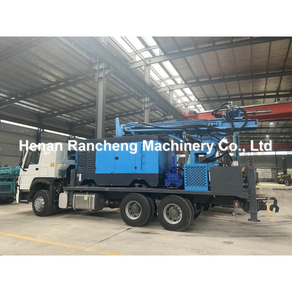 400m Depth Water Well Drilling Rig Equipment 132KW Cummins Engine