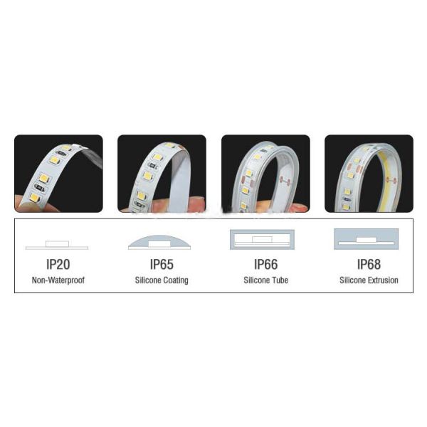 240leds IP20 Self Adhesive LED Strip 2200K Adhesive Back Led Strip Lights