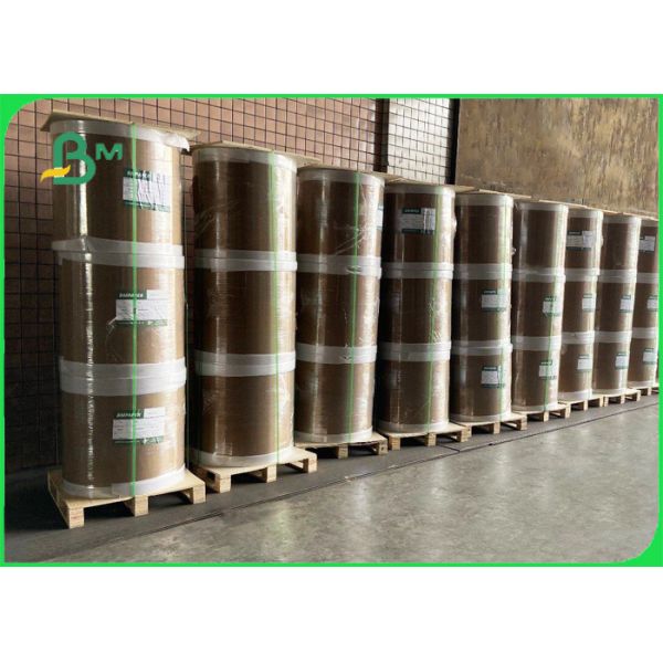 55gsm 58gsm Thermal Paper Jumbo Roll For Blank Stickers 640mm 795mm