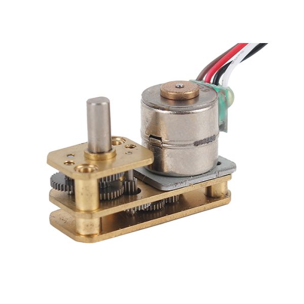 10mm worm Mini Geared Stepper Motor 5V Horizontal Right Angle 2 Phase