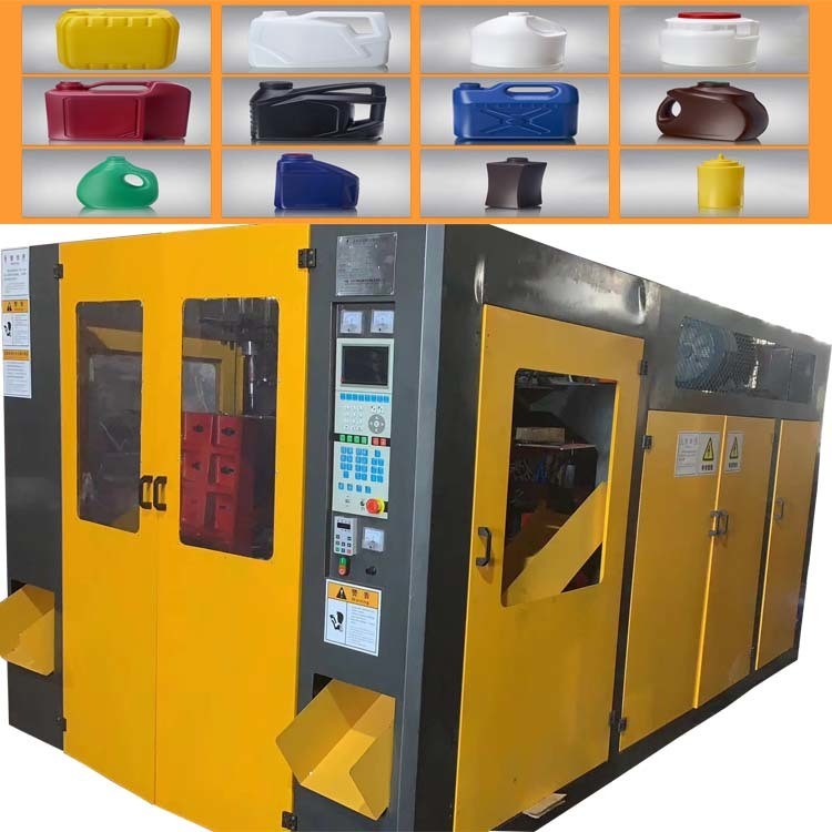 China Hdpe Bottle Single Double Station Extrusion Blowing Molding Machine wholesale