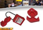 Nylon Material Circuit Breaker Lock , 16g Switch Breaker Lockout Device