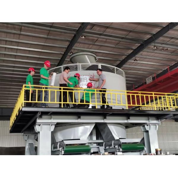 BBT Clay Brick Wet Pan Mill / Wet Grinding Mill For hollow Brick block ceramic Making plant