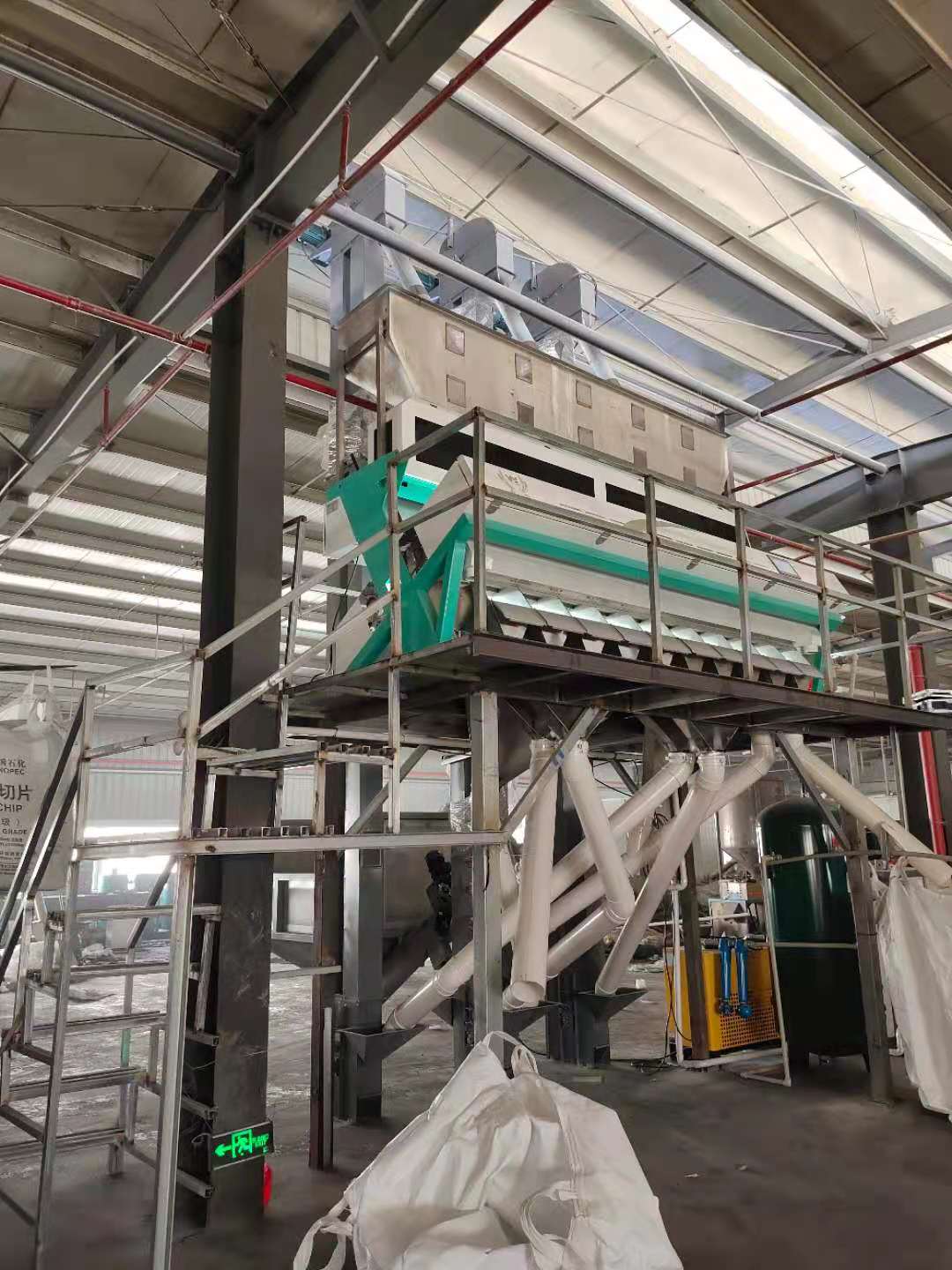 6 Chute Wheat Barley Color Sorter Machine Oat Color Sorting Machine