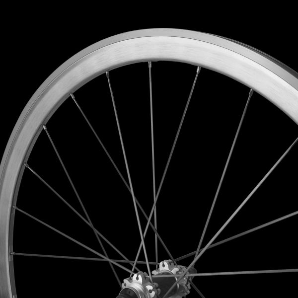 Road Bicycles Professional Custom Vintage Silver Fixed Gear Racing Wheel Set 700c Vintage Road Dead Fly