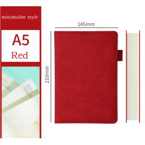 China Notebook thickened leather Notepad simple college student A5 meeting notebook wholesale