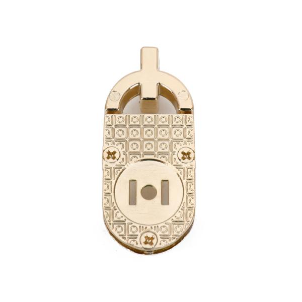 Long Oval Ring Metal Bag Locks Handbag Hardware Accessories