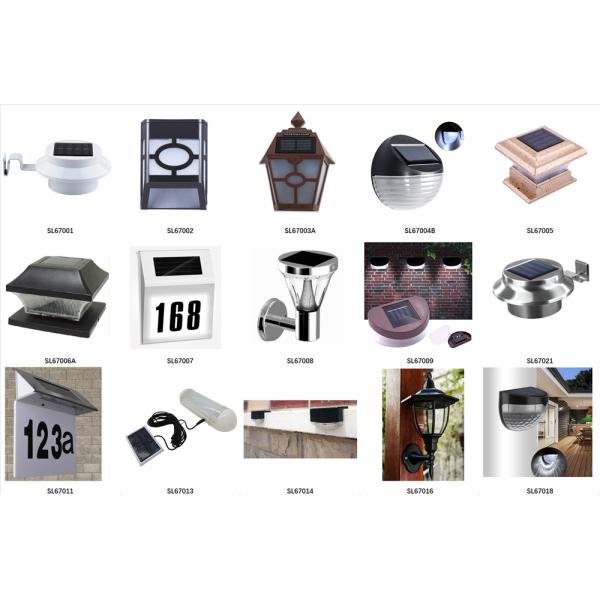 Solar Powered Gutter Lights White