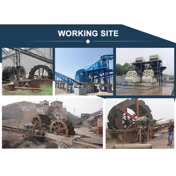 Gravel Riverstone Sand And Gravel Wash Plant 20 TPH , Automatic Sand Sieving Machine
