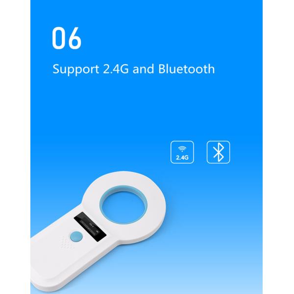 ISO18000-6c 860-960MHz Portable RFID Reader Bluetooth UHF RFID Scanner for Android Ios
