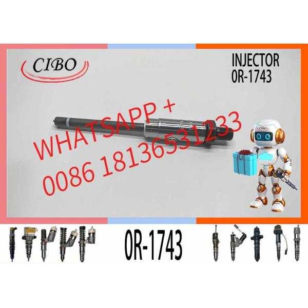 Common Diesel Engine Fuel Rail Injector 0R-1743 4W7016 0R-1743 0R-1744 0R-1745 0R-3536 0R-1746 0R-3418 0R-3419