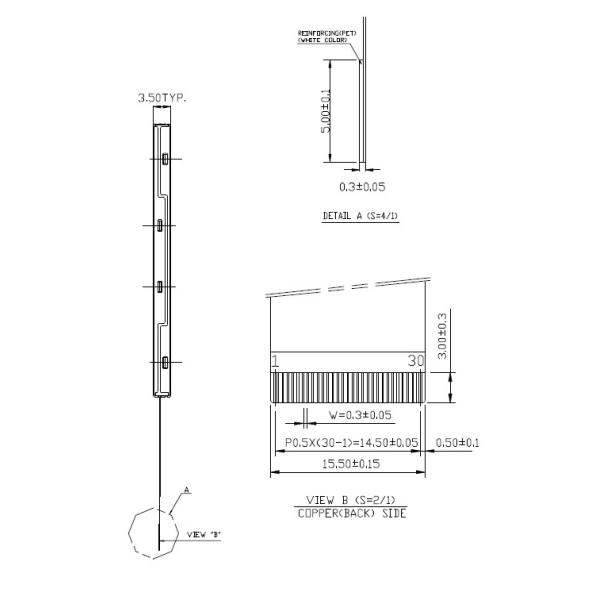 PVI 3.5 Inch 320x234 Tft Display Module Video Door Phone