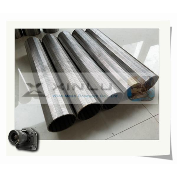 Johnson Vee Wedge Wire Screen Tube FITO SS304 SS316 Easy Cleaning