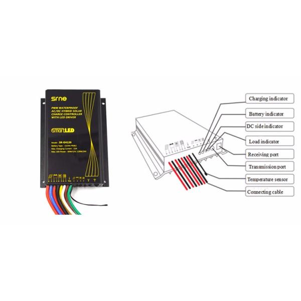 PWM AC DC Hybrid Solar Charge Controller