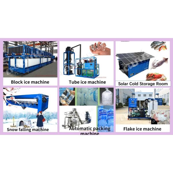 Top 1 Refrigerant R404a/R22a 20tons Ice Block Making Machine for Seafood Processing Plant