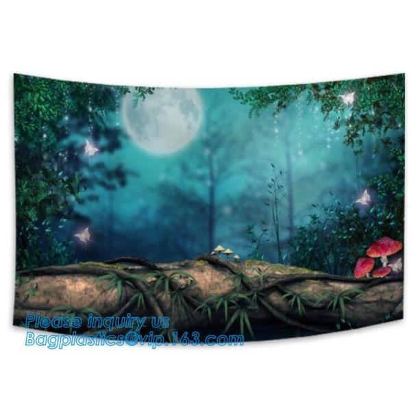 Bohemian wholesale indian tree of life sun moon Custom printed hippie tapestry wall hangings,wholesale home decor bohemi