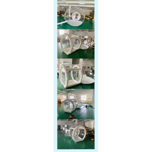 Tunnel PVC Transparent Inflatable Bubble House Giant Clear Camping