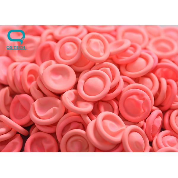 Dust Free Latex Finger Cots With Static Electricity Protection Compounds